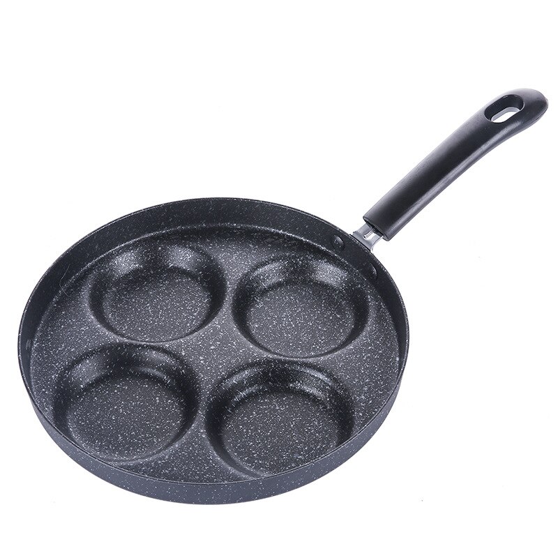 24cm stegte æggegryder non-stick pande husholdnings mini pocheret æg burger æg dumpling pot form fire huller lille spejlæg artefakt