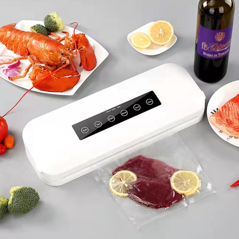 Fully Automatic Household And Commercial Vacuum Fresh Food Packaging Dry And Wet Sealing Portable Plastic Sealing Machine