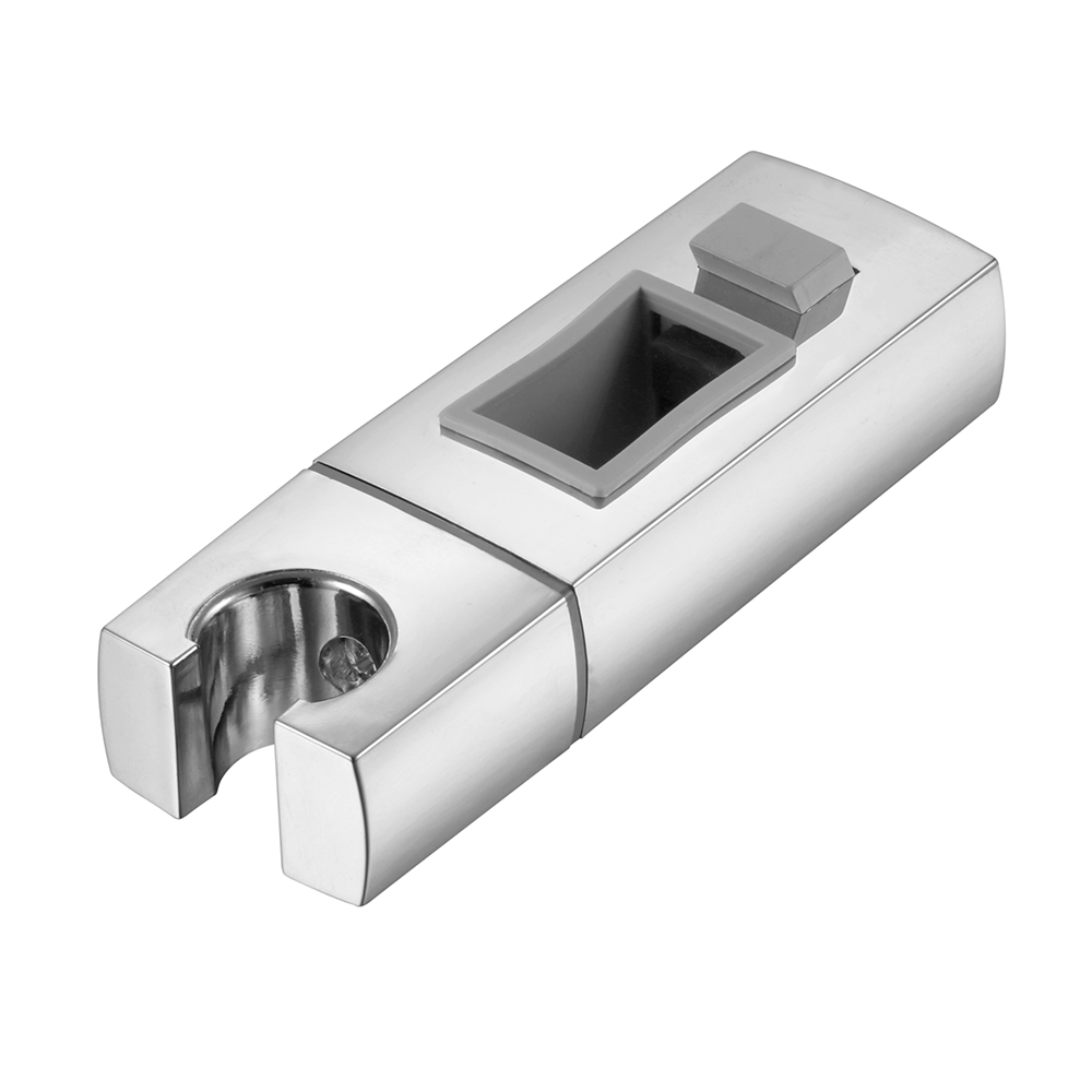 Replacement Hand Shower Bracket Square Adjustable Hand Shower Bracket Hand Sprayer Holder For Slide Bar Chrome Plated