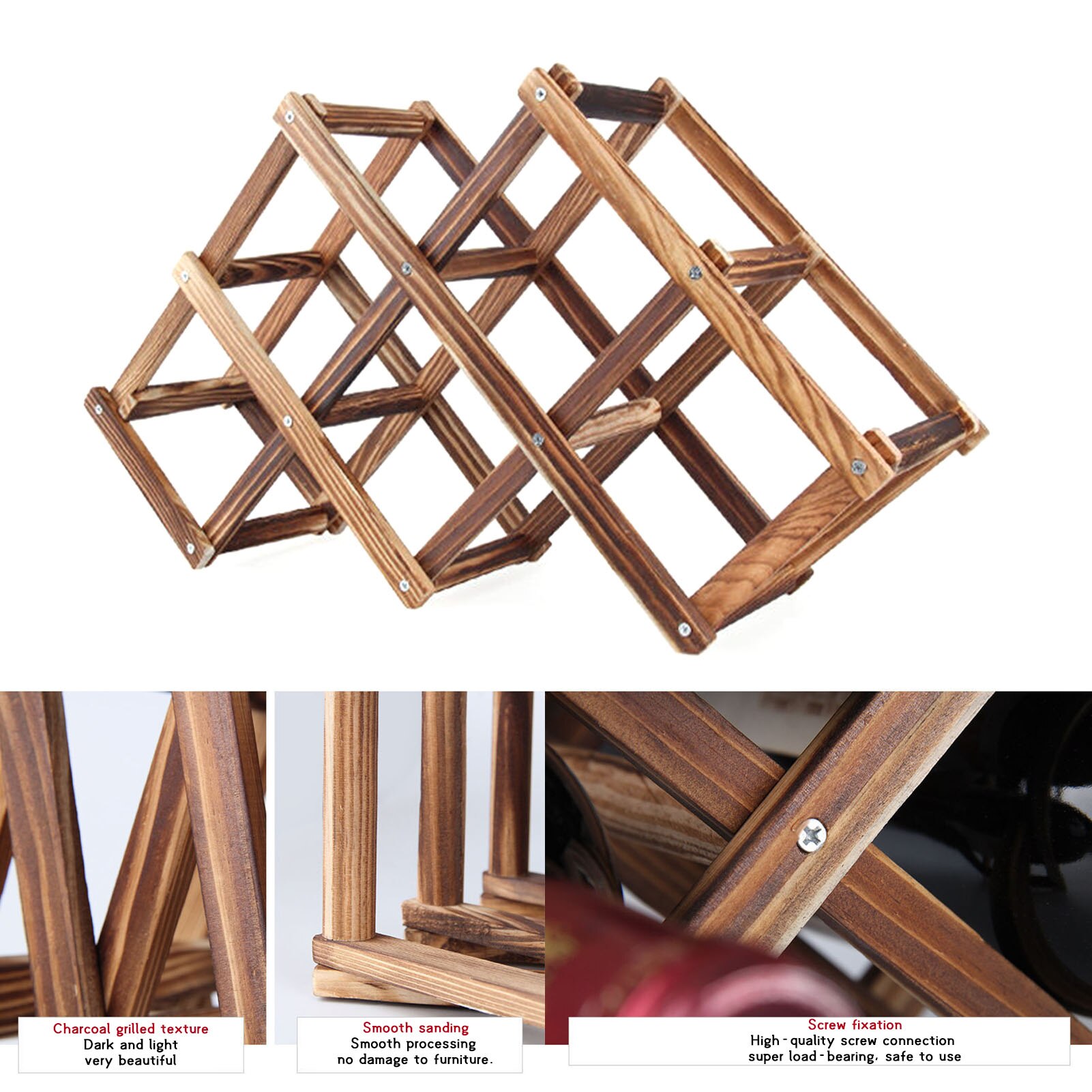 Wooden Wine Storage Racks Cabinet Stand Holders Fo... – Grandado