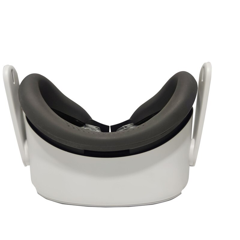 Silicone VR Lens Cover Gaming Headset Face Pad Skin Rocker Cap Set for For Oculus Quest2 Vr Accessories