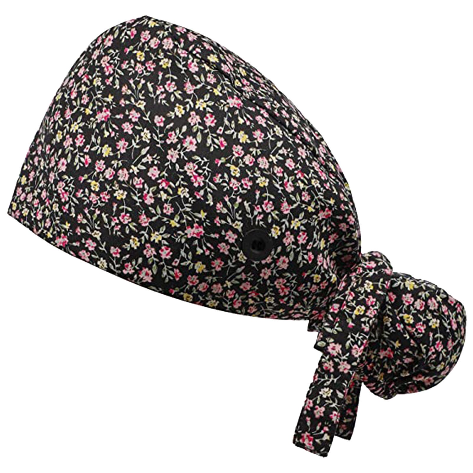 Adjustable Scrub Cap With Buttons Bouffant Hat With Sweatband For Womens And Mens Salon Working Caps Quirurgicos Slippers Women: B