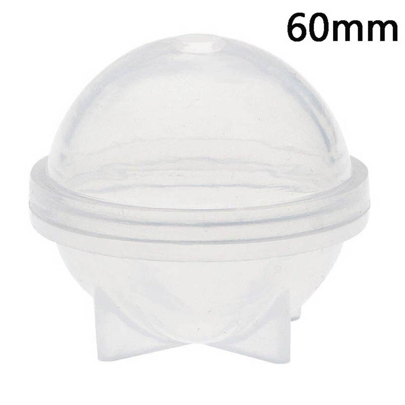 Diy bolvormige siliconen mal voor het maken van harsbal-sieraden: 60mm