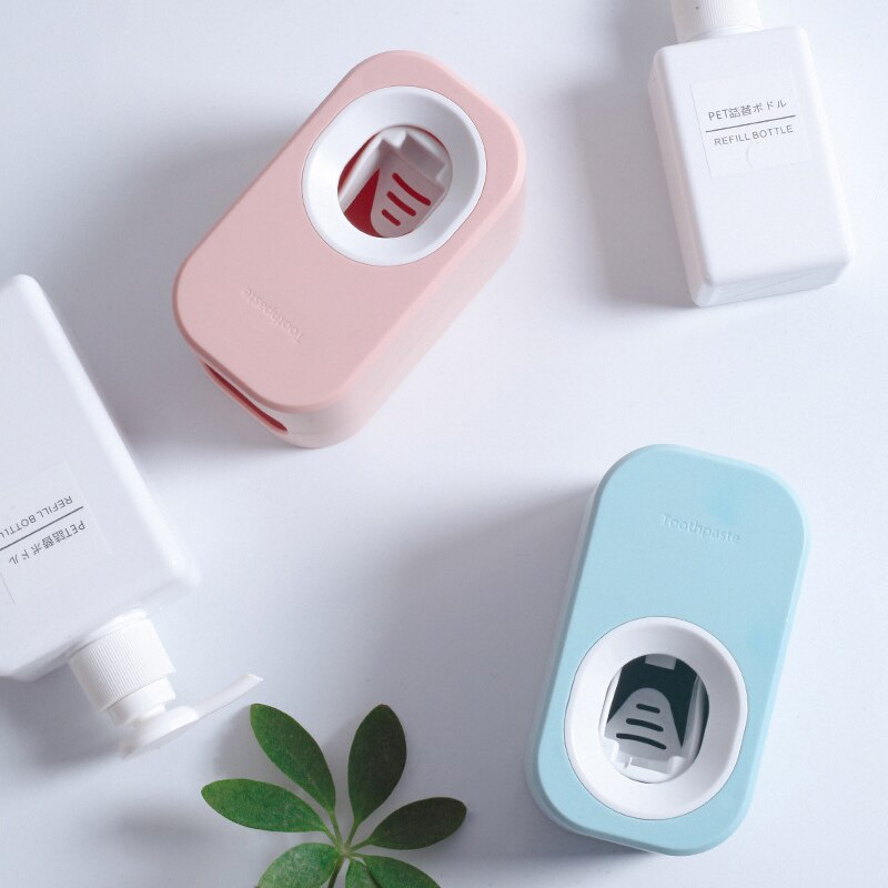Oral Hygiene Care Wall-mounted Squeezer Tube Toothpaste Tooth Paste Squeezer Dispenser Automatic Toothpaste Holder