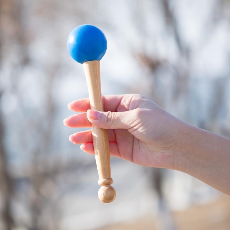 7 pcs Rubber Striker Rubber Mallet for Playing Crystal Singing Bowl