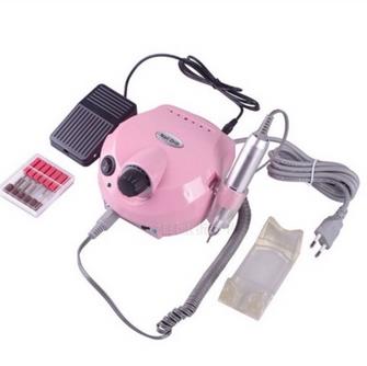 Broca de unhas elétrica de 35000rpm, máquina para manicure e pedicure, kits, ferramentas para lixa de unha, broca de esmalte: Pink