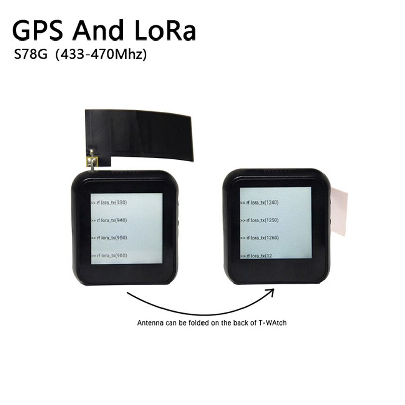 LILYGO® TTGO T-Watch Programmable Wearable Environmental Interaction WiFi Bluetooth Lora ESP32 Capacitive Touch Screen