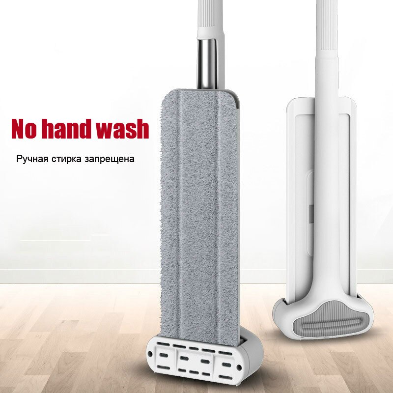 Vadrouille essoreuse pour le nettoyage des sols serpillière Xiaomi nettoyant pour sol outil de nettoyage des carreaux vadrouilles paresseux la foudre offre un Type coulissant
