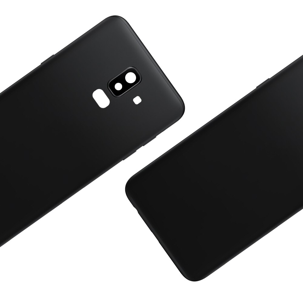 Per Samsung Galaxy J8 2018 J800F coperchio batteria posteriore sportello posteriore telaio centrale J8 J800 J800DS custodia sostituire il coperchio della batteria