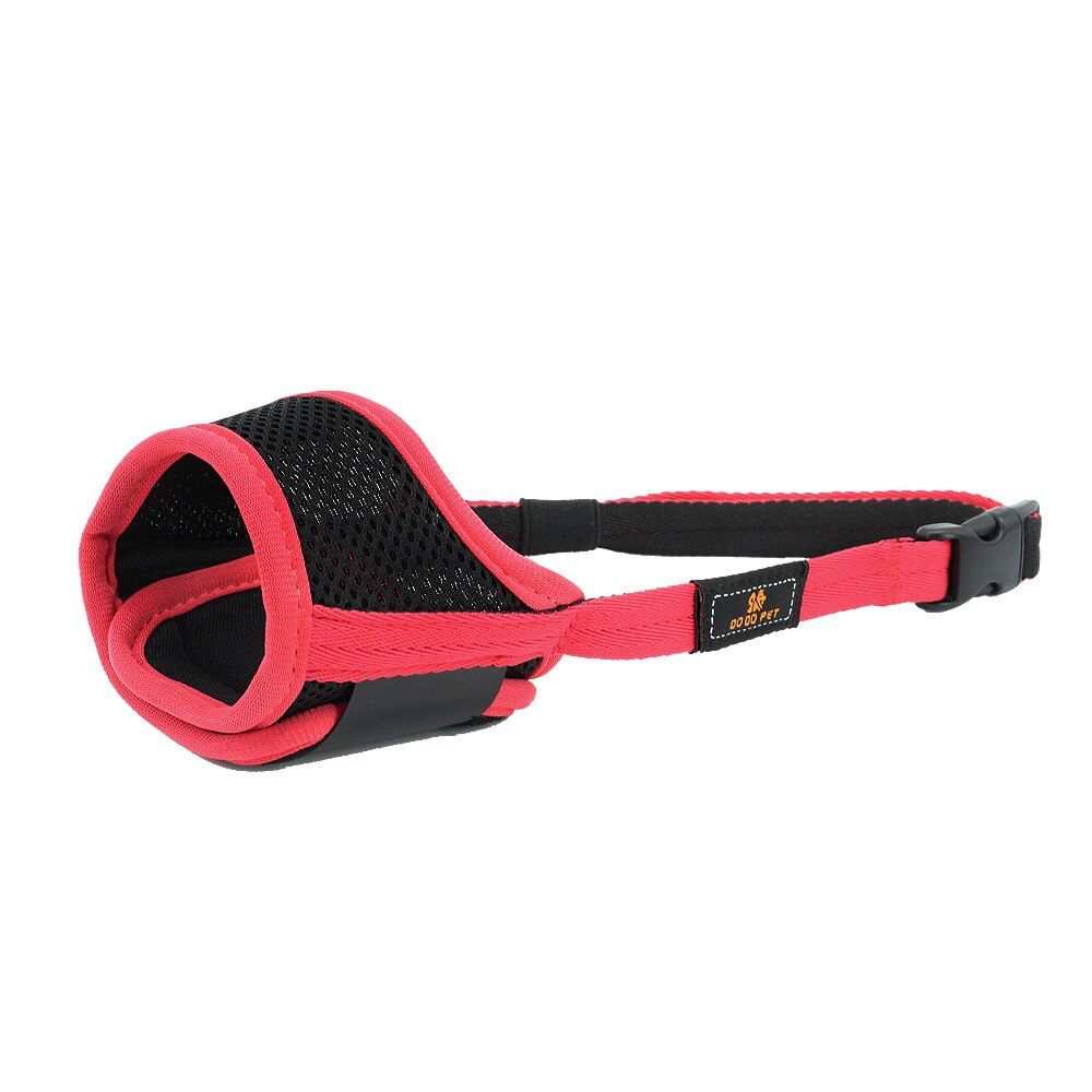Mesh Nylon Muilkorf Anti Bijten Honden Traning Snuit No Bite Anti Bark Pet Masker Voor Kleine Medium Grote Hond pitbull XS-2XL: Rood / S