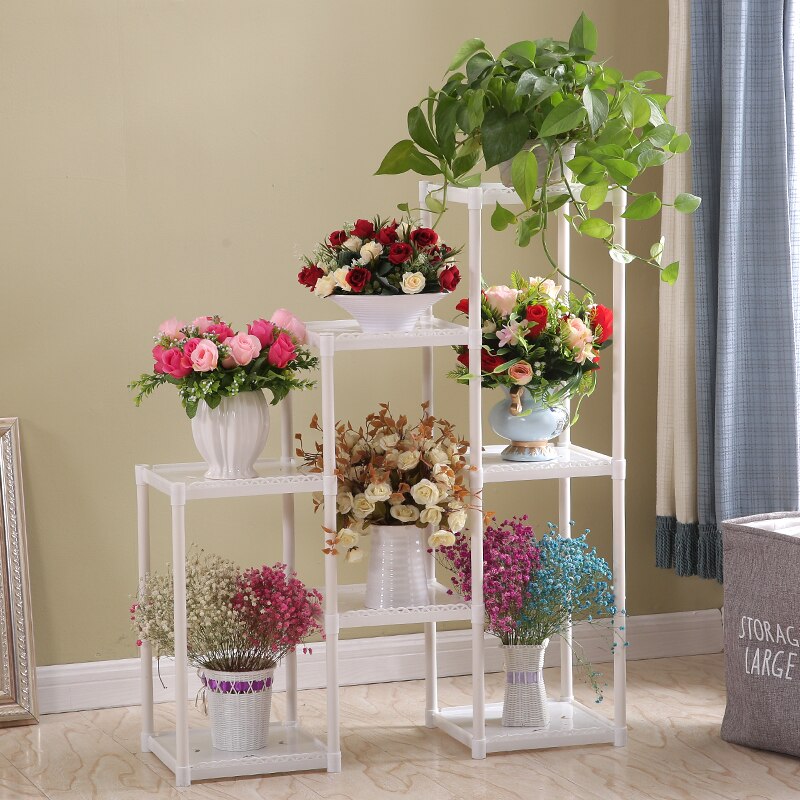 Basamento di fiore pavimento basamento di fiore multi-strato di coperta balcone soggiorno vaso di fiori