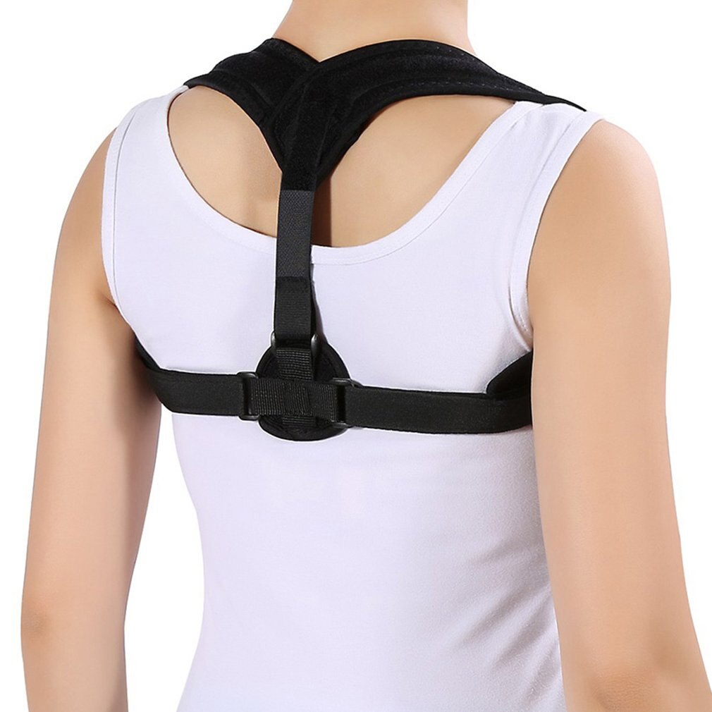 Unisex Houding Corrector Lumbale Onderrug Ondersteuning Schouder Brace Pijnbestrijding AU Terug Houding Corrector