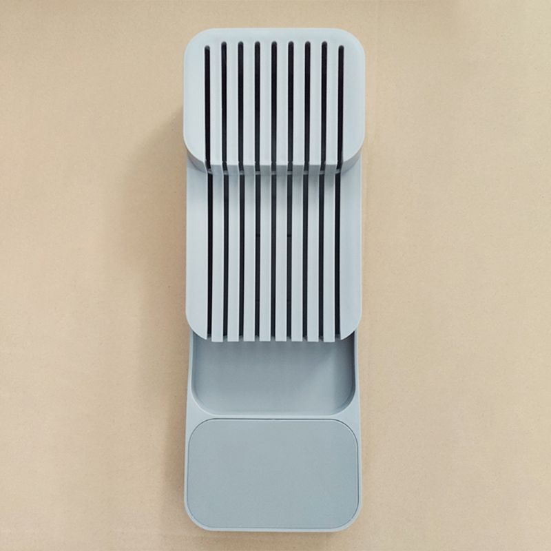 Skuff butikk kniv organiseringsbrett plast knivholder oppbevaringsskap verktøy