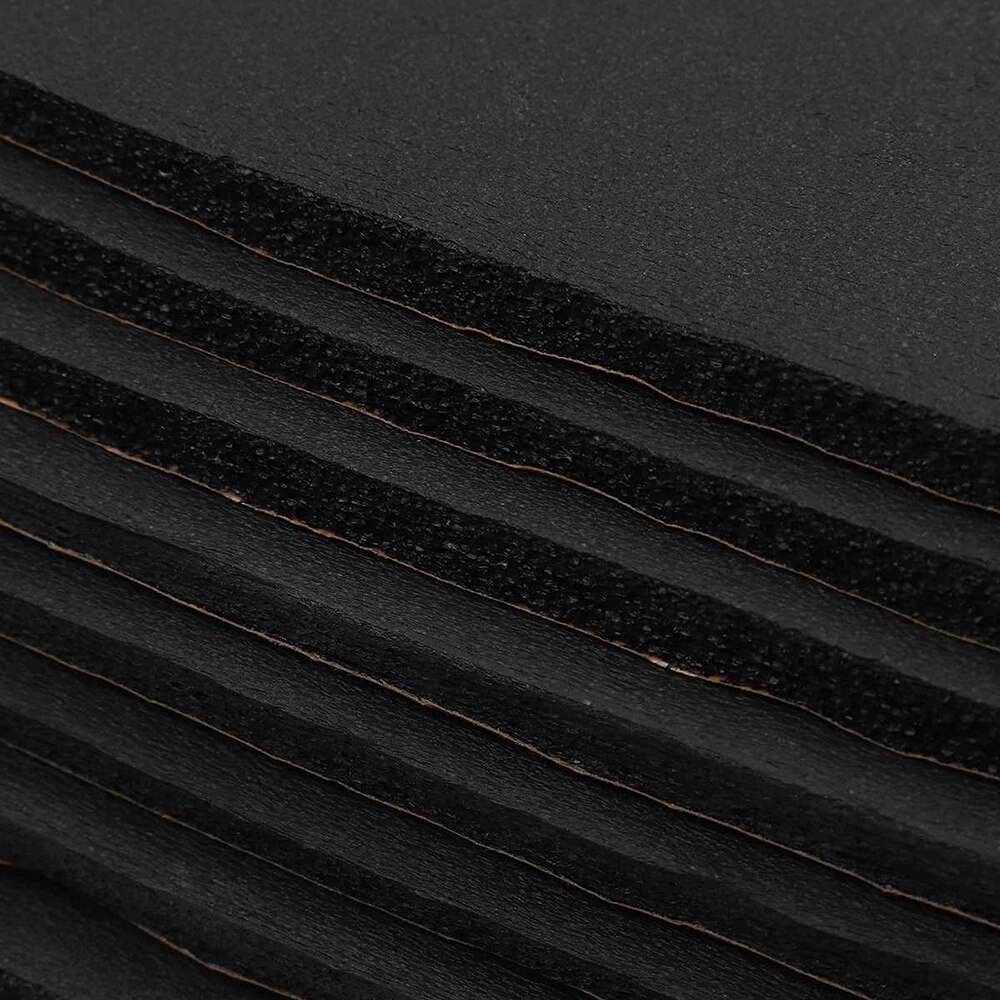 9X 1Cm 0.6Cm Auto Sound Deadener Mat Geluidsisolerende Motorkap Isolatie Deadening Motor Firewall Warmte Schuim Katoen sticker 30x50cm