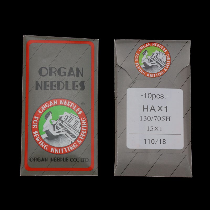 ha *1 sy nåler japan orgel hus symaskin nåler til sanger bror størrelse 8,9,10,11,12,14, 16 ,18: 110-18