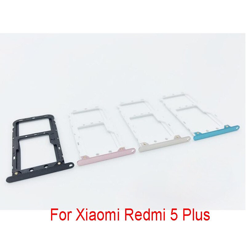 Nieuw Voor Xiaomi Redmi 5 Plus SIM Card Slot Lade Houder Adapter Vervangende Onderdelen