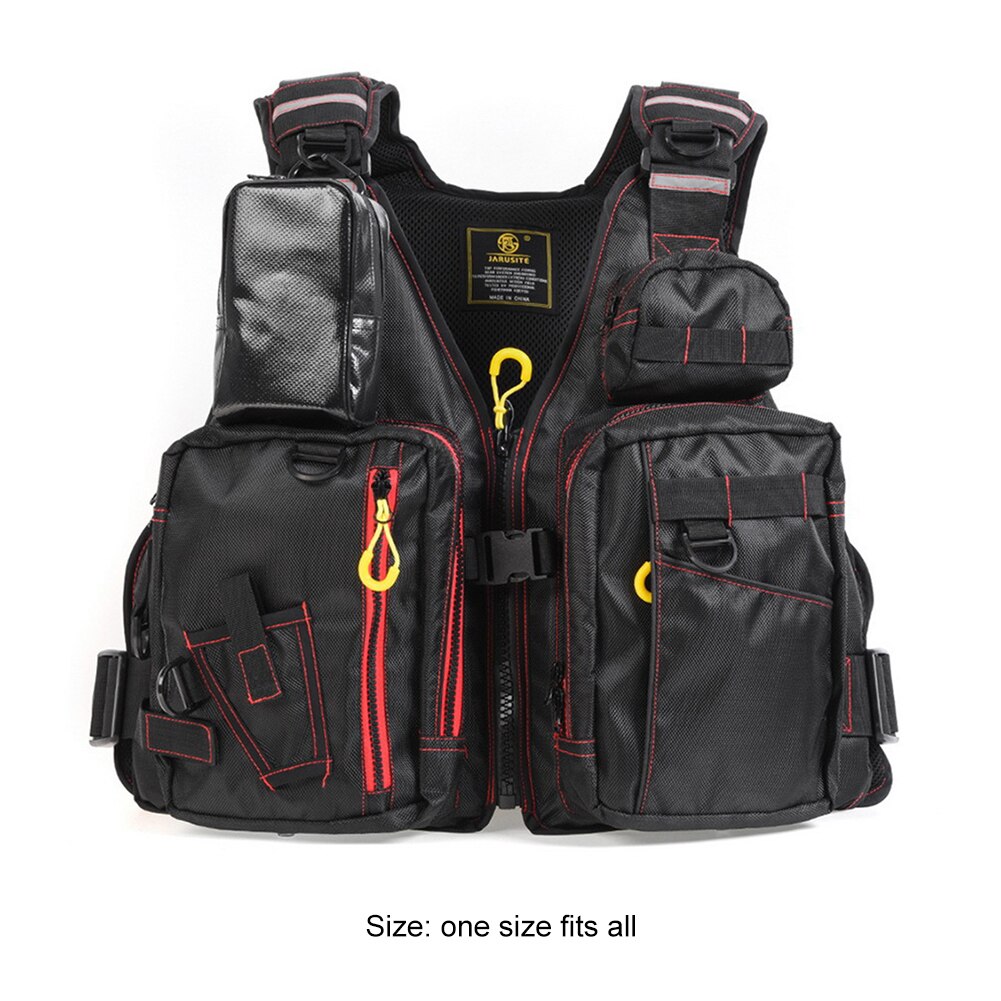 Sport Fishing Life Vest Outdoor Sport Fishing Buoyancy Life Vest Adjustable Safety Waistcoat Men Vest Fishing Tackle Tool Adjust