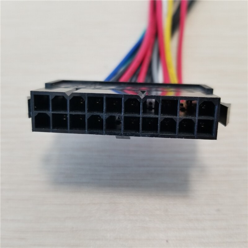 20 -stifts atx  to 2- -port 6 -stift vid psu-omvandlaren strömkabel sladd 20cm för 286 386 486 586 gammal dator