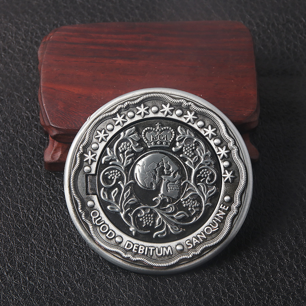 Movie John Wick Can Open Coin Big Size Badge Sofia Blood Oath Marker Keanu Reeves Continental Hotel Adjudicator Cosplay Jewelry