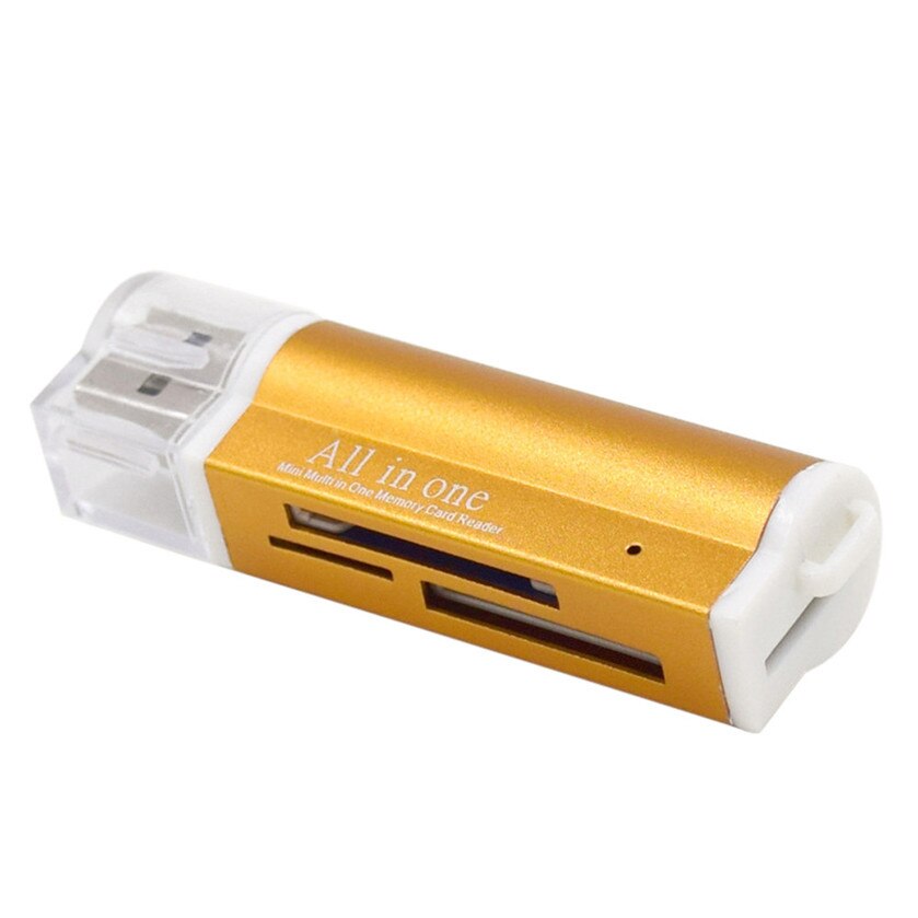 Brand for Micro SD SDHC TF M2 MMC MS PRO DUO All in 1 USB 2.0 Multi Memory Card Reader