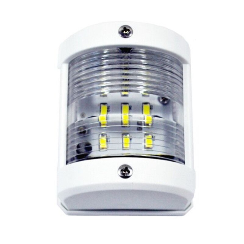 Boat 12V Navigation Lights White Stern Light Marine Safe Night Sailing Signal Lamp for Fishing Boat Yacht Pontoon: Default Title