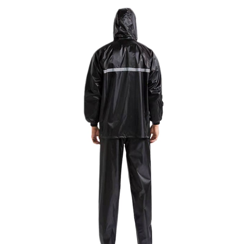 Male Waterproof Raincoat Outdoor Motorcycle Poncho Raincoat Impervious Raincoat