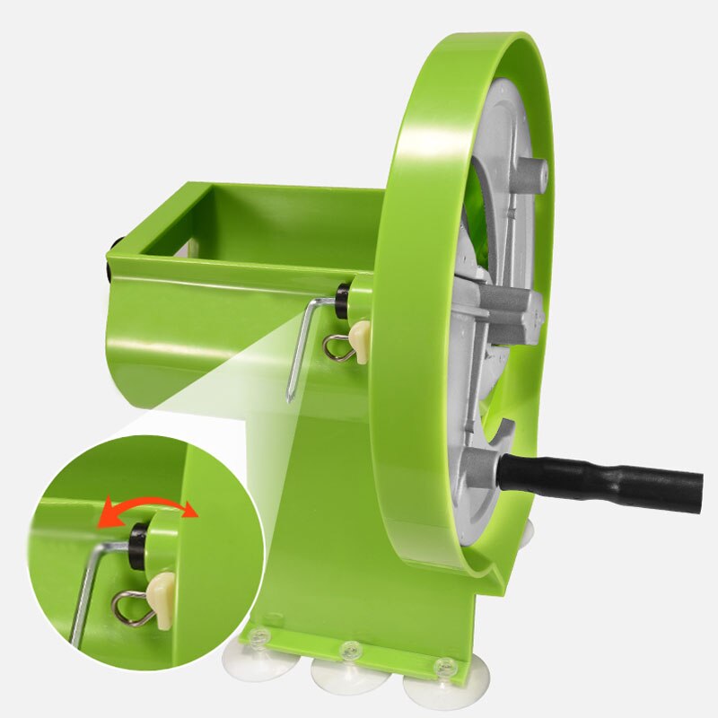 Multifunction Hand shake Fruit and Vegetable Slicer Lemon potato ginger slicer Kitchen slicer