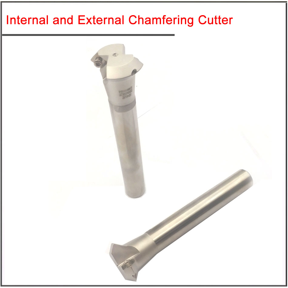 SD-25-150-C20-2T SD-32-150-C25-2T 45 degree CNC Internal and external chamfer end mill Multi-function chamfering knife