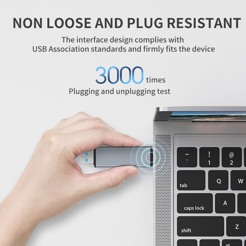 Elough 4 IN 1TF Card Reader OTG Adapter USB3.0 Flash Drive SD TF Card Reader Type c to Micro SD Adapter Mobile Phone Accessories
