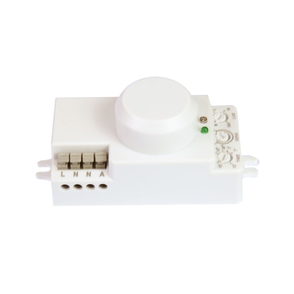 Jandei-Lux Micro Wave Motion Detector Verstelbare Tijd 1200-300W-Motion Sensor, Verstelbare, draaischakelaar