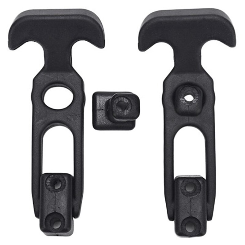 4 Stuks T-Handvat Rubber Flexibele Trekken Vergrendelingen Fit Voor Toolbox/Koeler/Golfkar/Landbouwmachines T-Toolbox Lock