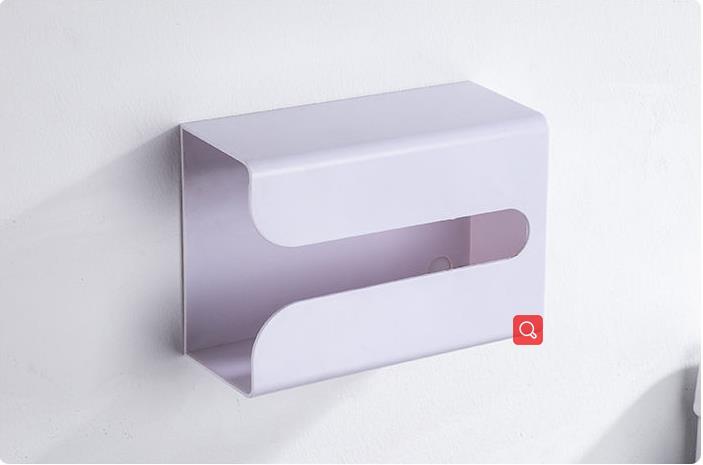 1PC Portable Toilet Paper Holders Home Solid Bathroom Products Wall Hanging Toliet Towel Tissue Box