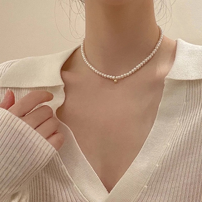 Collar de borla para mujer, colgante triangular de Color dorado y plateado, suéter, collar largo, para amigo, joyería de cuello de: Color dorado