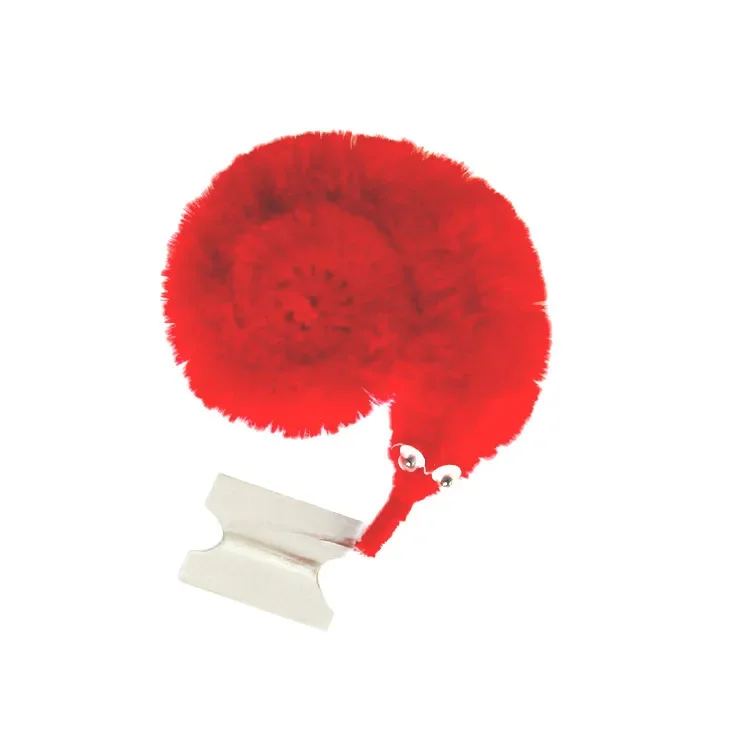 Juguetes Divertidos de gusano mágico para niños y principiantes, cuerda Invisible retorcida, juegos de , truco: Rojo