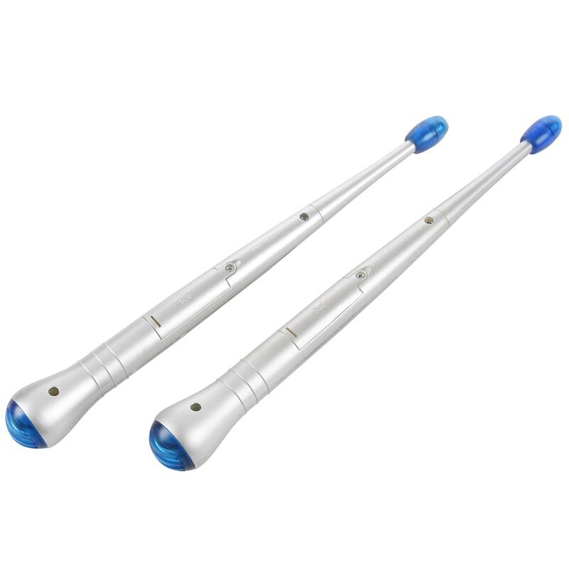 Children Drum Sticks Electronic Air Rhythm Sticks Drum Rock Beat Drum Sticks Gimmick for Children Kid Toy (No Battery)