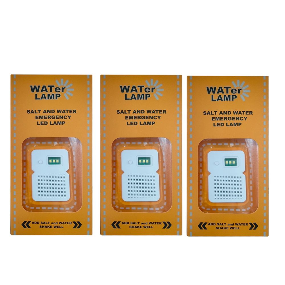 LED Salt Water Emergency Lamp 50 LM Brine Camping Energy Saving Lamp Waterproof Portable Night Fishing Lamp Travel Supplies: Blue