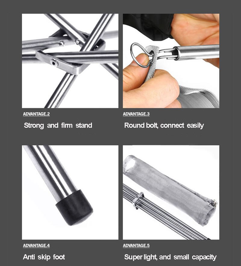 Outdoor Fire Burn Pit Stand Portable Solid Fuel Rack Folding Stove Fire Frame