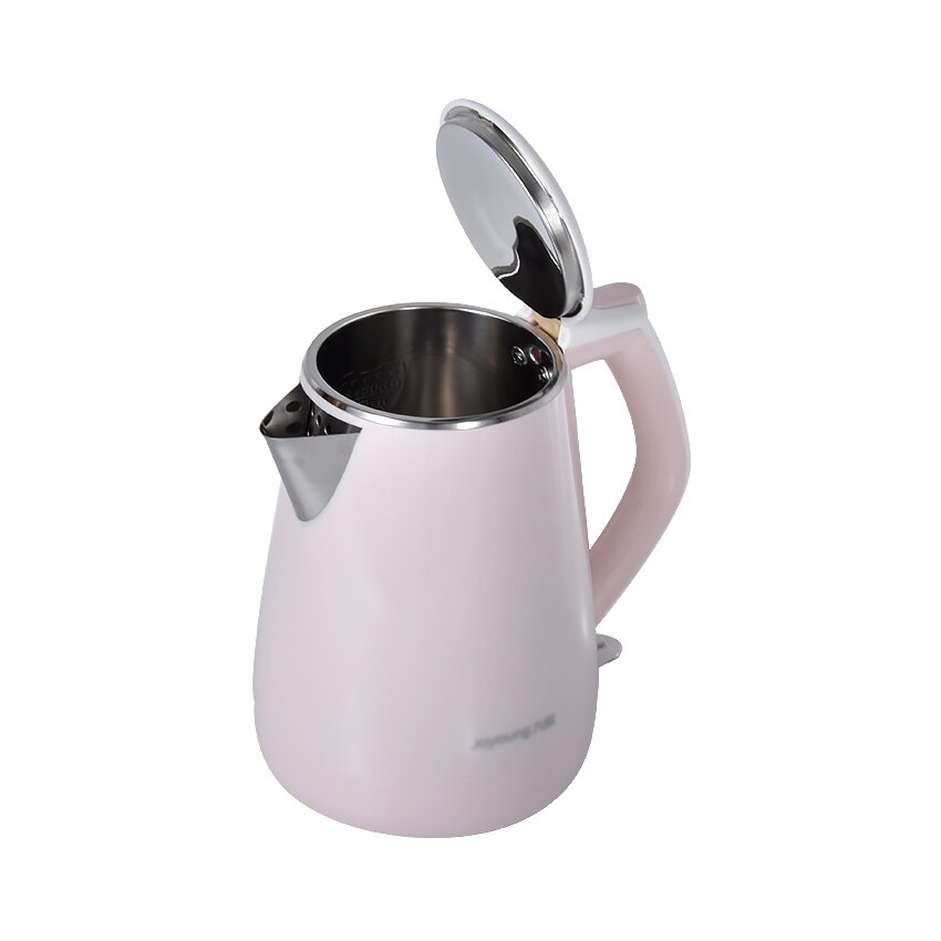 1.5L capacity Electric Kettles Food grade Stainless Steel Heat Preservation And-Anti burning Electric Kettle Pink K15-F623 220V