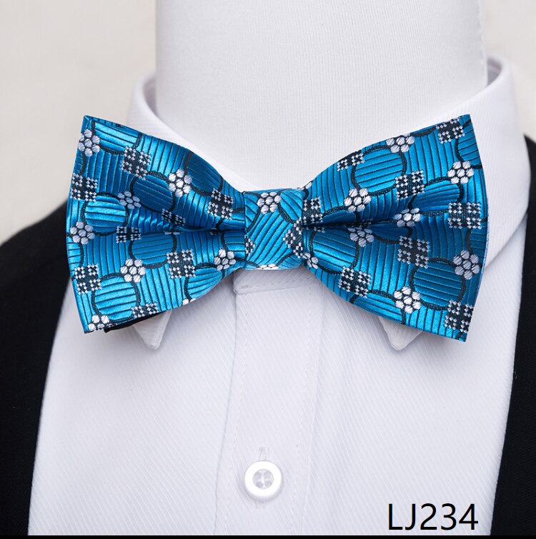 Pajarita de de para hombre, accesorios de boda de color gris oscuro con puntos, pajarita Formal para el día de los amantes de la