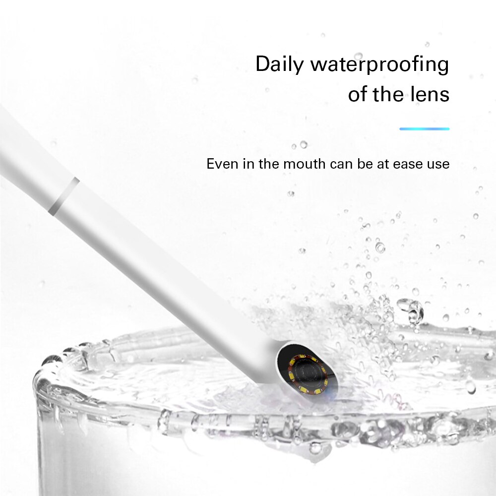 AZDENT USB Dental Camera 1080P HD Waterproof Oral Inspection Camera Endoscope for iPhone iPad Andorid