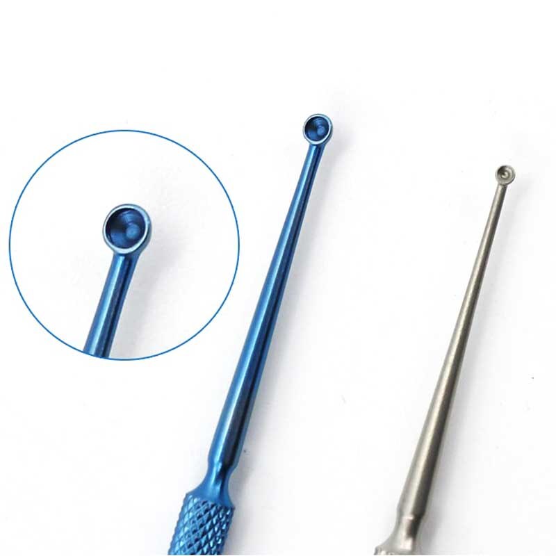 SML Size Titanium alloy Microscopic Instruments Ophthalmic Instruments Tarsal Gland Cysts Tweezers meyerhoefer chalazion curett