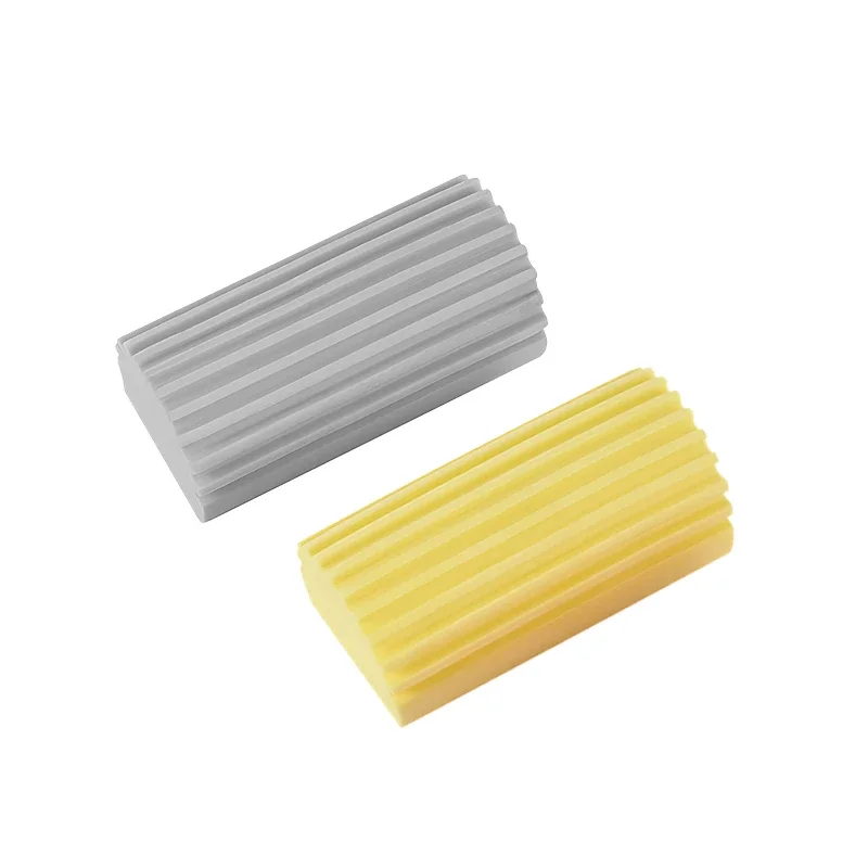PVA Dust Cleaning Sponge Reusable Multifunctional Kitchens Household Sponge Cleaning Brush for Car Blinds Cleaning Sponge: Ivory