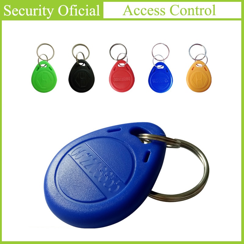 125Khz RFID Keychain Card TK4100 ID Keychain Access Control Time Attendance Card Community Elevator Card Access Control ID Cards