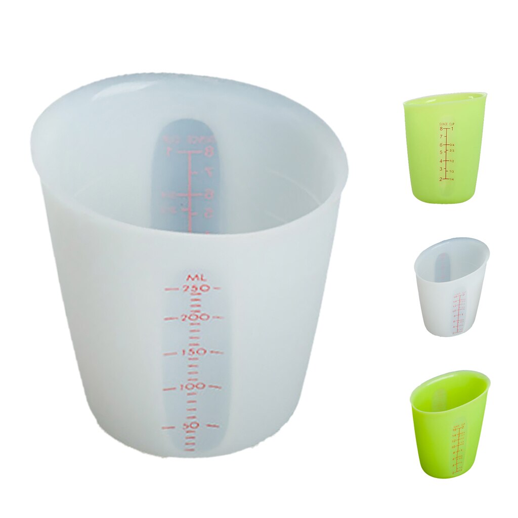 Kitchen Lab Measuring Cup Pitcher Jug Pour Spout with Measurement 250ml/500ml