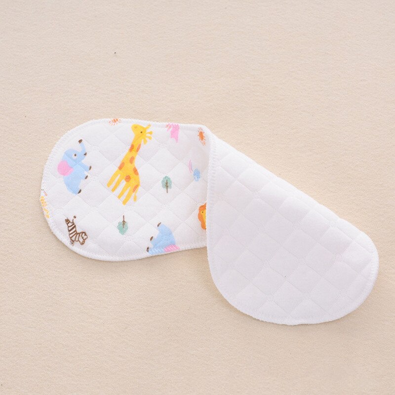 Print Cartoon 10Pcs Cotton Inserts For Baby Cloth Diaper Nappies Reusable Cloth Nappy Washable Inserts Liners For Diaper Pocket