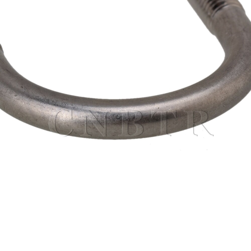 CNBTR 5 x 304 Stainless Steel U-Bolts U-Screws M6 Fit 27mm Dia Pipeline Non-magnetic