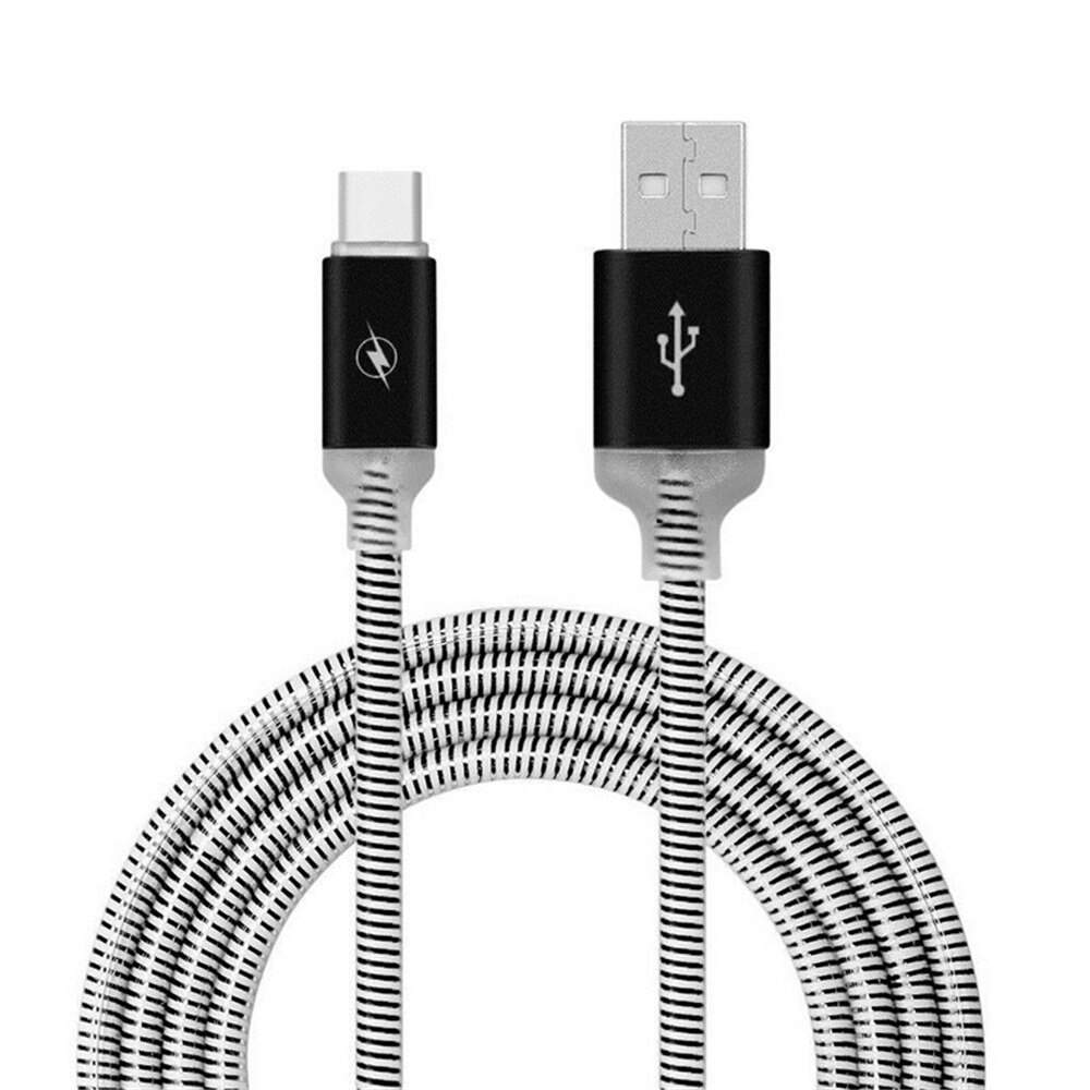 NEUE LED Micro USB Ladegerät Kabel Ladekabel Für iPhone 6 Plus Für samsung S7 S6 LG G4 G3 Für xiaomi Redmi Huawei Android telefon: black / For Type C
