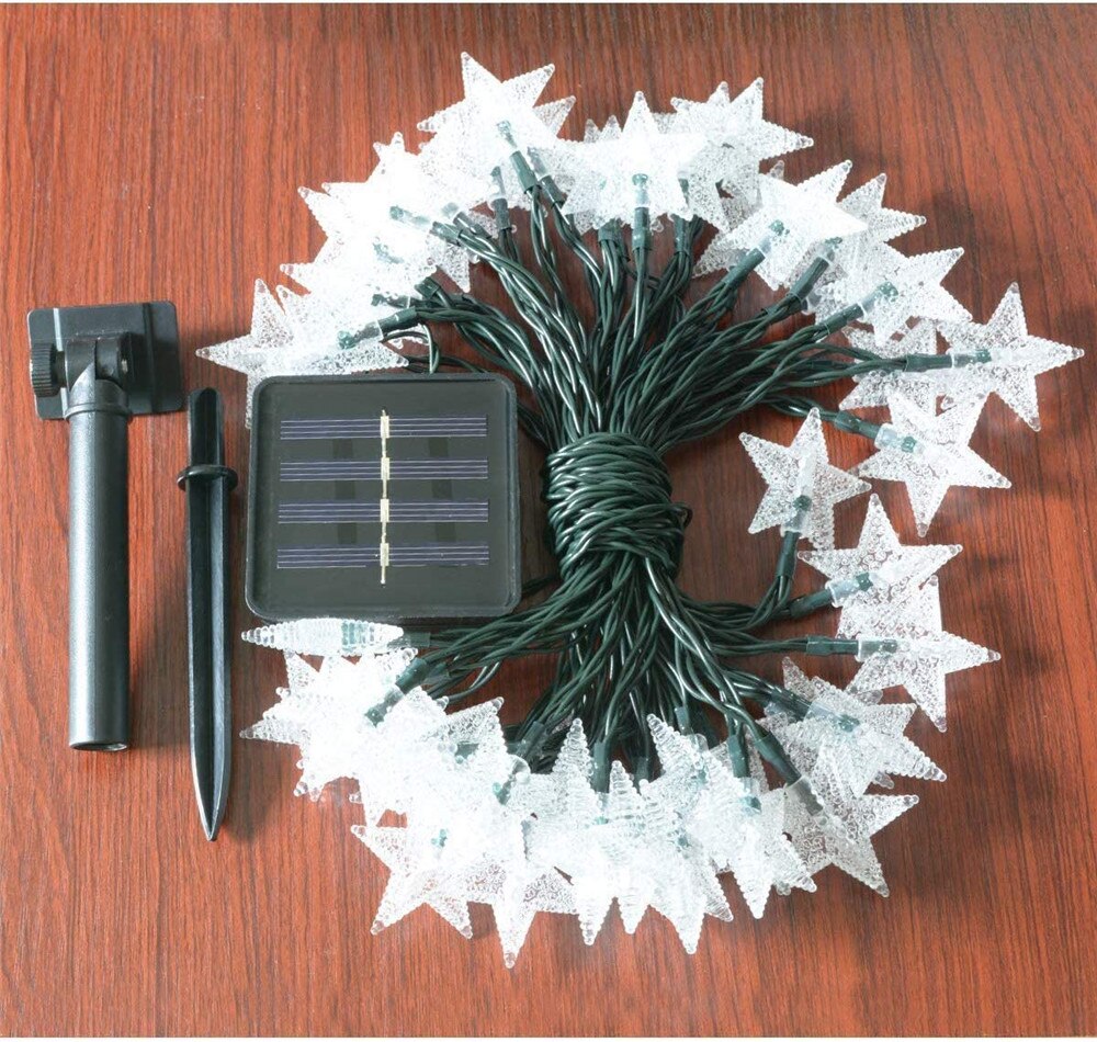 Solar Light Twinkle Star 50/100LED Solar String Lights Waterproof Solar Lamp Garden Tree Window Sun Light Summer Decoration