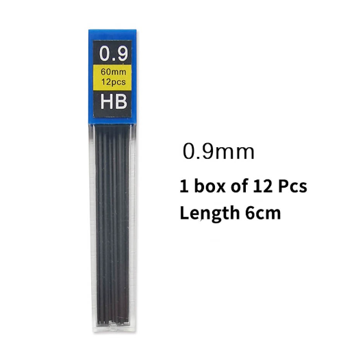 Matita meccanica professionale in metallo per schizzi 0,3/0,5/0,7/0,9/1,3/2,0/3,0 mm