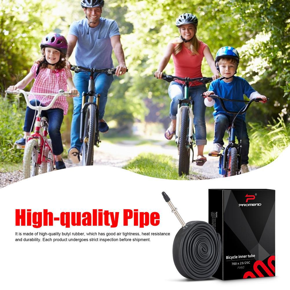 700c Mountain Bike Inner Tube Wear Resistant Butyl Rubber Nozzle Cycling Accessories